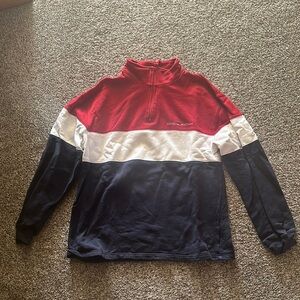 Tommy Hilfiger Red White & Blue quarter zip